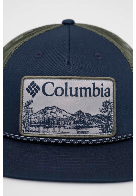 Columbia Шапка с козирка в тъмносиньо с апликация - Pepit.bg