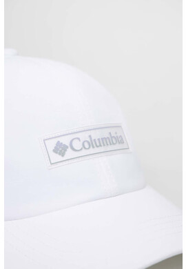 Columbia Шапка с козирка в бяло с апликация - Pepit.bg