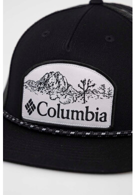 Columbia Шапка с козирка в черно с апликация - Pepit.bg