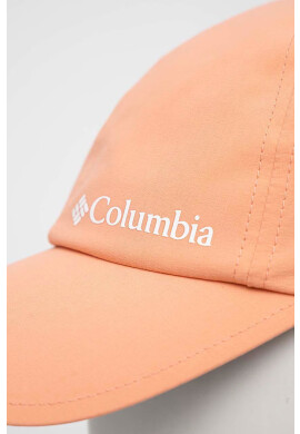 Columbia Шапка с козирка Silver Ridge III в оранжево с изчистен дизайн - Pepit.bg