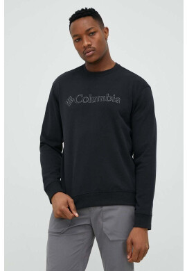 Columbia Суичър в черно с принт - Pepit.bg
