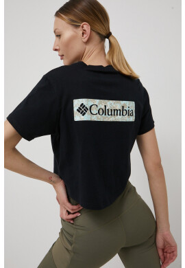 Columbia Тениска в черно - Pepit.bg