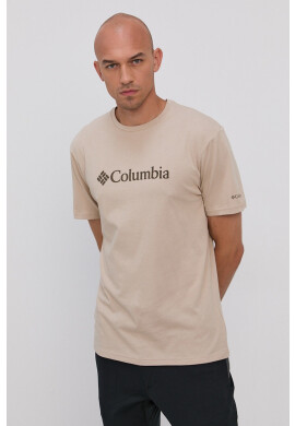 Columbia Тениска в бежово с принт - Pepit.bg