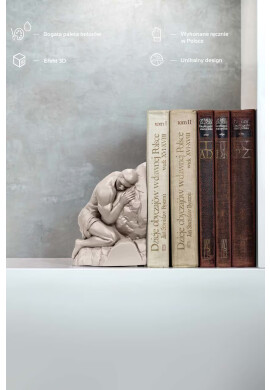 Concrette Подпора за книги Sisyphus - Pepit.bg