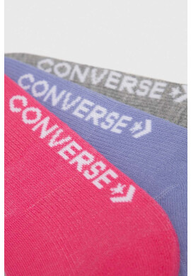 Converse Чорапи (3 броя) в розово - Pepit.bg