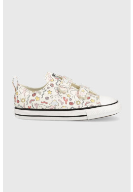 Converse Детски ниски кецове в бежово - Pepit.bg