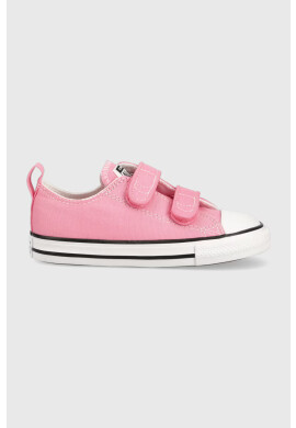 Converse Детски ниски кецове в розово - Pepit.bg