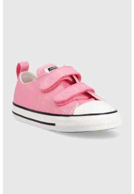 Converse Детски ниски кецове в розово - Pepit.bg