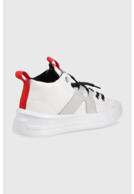 Converse Детски високи кецове в бяло - Pepit.bg