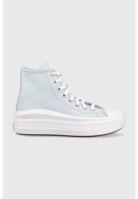 Converse Детски високи кецове CON OBUWIE A03015C MOVE в синьо - Pepit.bg