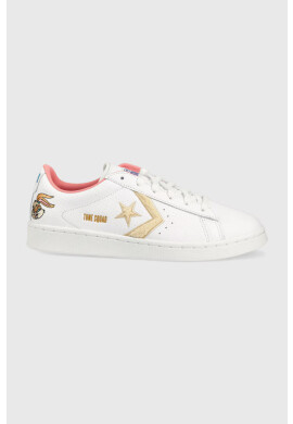 Converse Кожени кецове x SPACE JAM дамски в бяло - Pepit.bg