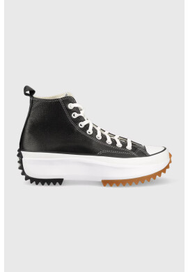 Converse Кожени кецове Run Star Hike Platform в черно A04292C - Pepit.bg