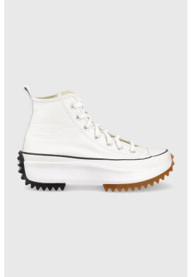 Converse Кожени кецове Run Star Hike Platform в бяло A04293C - Pepit.bg