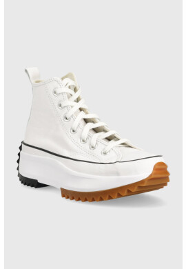 Converse Кожени кецове Run Star Hike Platform в бяло A04293C - Pepit.bg