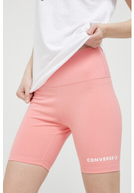Converse Къс панталон в лилаво с изчистен дизайн със стандартна талия - Pepit.bg