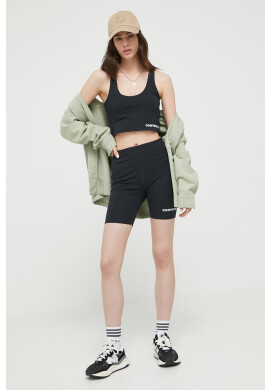 Converse Къс панталон в сиво меланж на - Pepit.bg