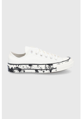Converse Ниски кецове дамски в кремаво - Pepit.bg