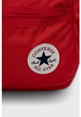 Converse Раница в червено голям размер с изчистен дизайн - Pepit.bg