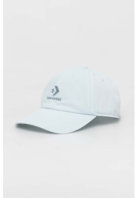 Converse Шапка с козирка в синьо с апликация - Pepit.bg