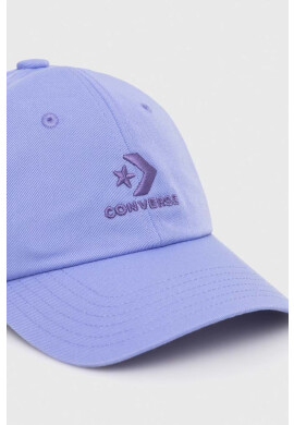 Converse Шапка с козирка в лилаво с апликация - Pepit.bg