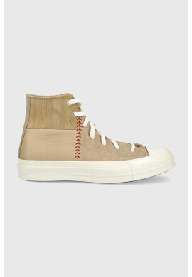 Converse Високи кецове Chuck 70 в бежово - Pepit.bg