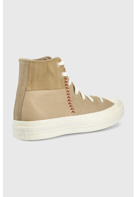 Converse Високи кецове Chuck 70 в бежово - Pepit.bg