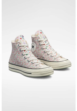 Converse Високи кецове Chuck 70 в розово A03555C - Pepit.bg