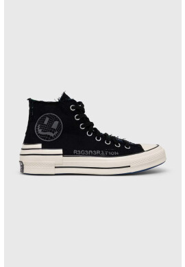 Converse Високи кецове Chuck 70 Trippy Heel в черно - Pepit.bg