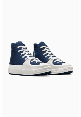 Converse Високи кецове Chuck Taylor All Star Construct в тъмносиньо A04521C - Pepit.bg
