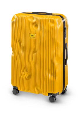 Crash Baggage Куфар STRIPE Large Size в жълто - Pepit.bg
