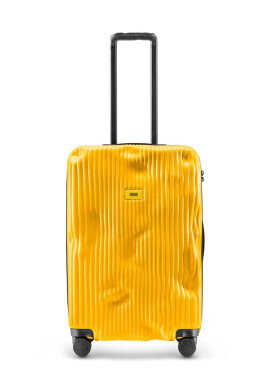 Crash Baggage Куфар STRIPE Medium Size в жълто - Pepit.bg