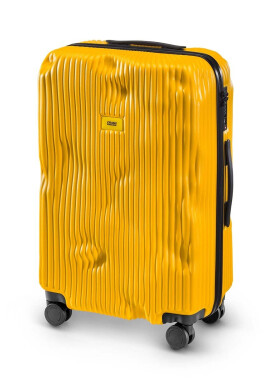 Crash Baggage Куфар STRIPE Medium Size в жълто - Pepit.bg