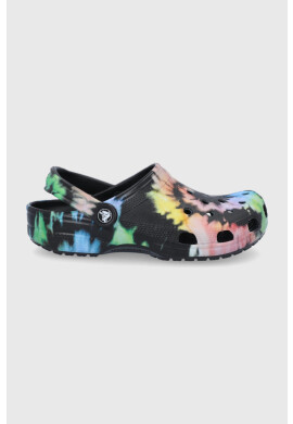 Crocs Чехли в черно - Pepit.bg