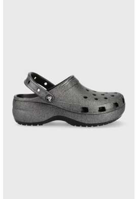 Crocs Чехли Classic Platform Glitter II Clog - Pepit.bg