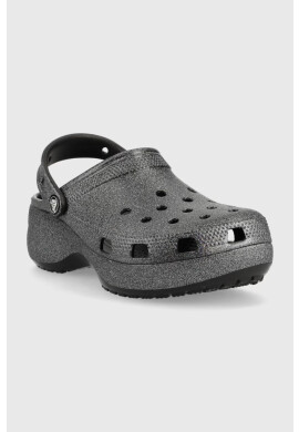 Crocs Чехли Classic Platform Glitter II Clog - Pepit.bg
