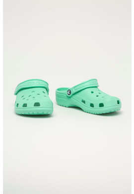 Crocs Чехли Classic дамски в зелено 10001 - Pepit.bg