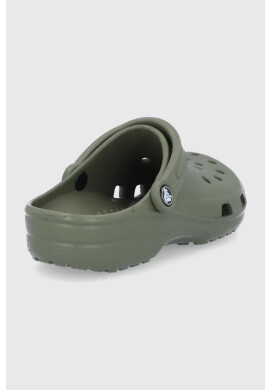 Crocs Чехли Classic дамски в зелено 10001 - Pepit.bg