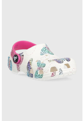 Crocs Чехли BUTTERFLY CLOG в бяло - Pepit.bg