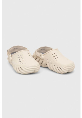 Crocs Чехли Echo Clog в бежово - Pepit.bg
