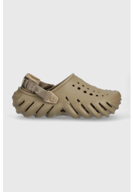 Crocs Чехли Echo Clog в кафяво 207937 - Pepit.bg