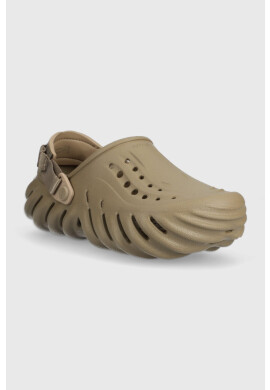 Crocs Чехли Echo Clog в кафяво 207937 - Pepit.bg