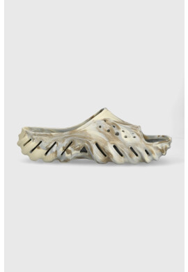 Crocs Чехли Echo Marbled Slide в бежово 208467 - Pepit.bg