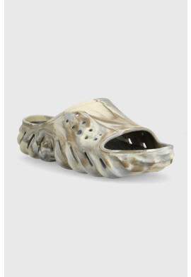Crocs Чехли Echo Marbled Slide в бежово 208467 - Pepit.bg