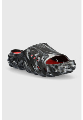 Crocs Чехли Echo Marbled Slide в черно 208467 - Pepit.bg