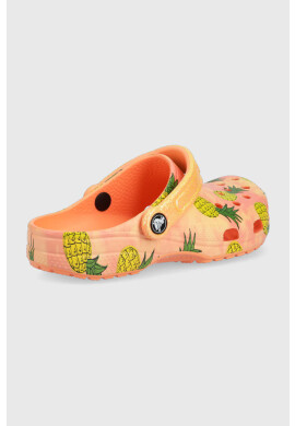 Crocs Детски чехли в оранжево - Pepit.bg