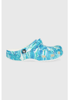 Crocs Детски чехли в тюркоазено - Pepit.bg