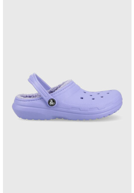 Crocs Детски чехли в лилаво - Pepit.bg