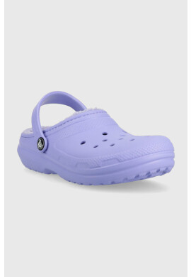 Crocs Детски чехли в лилаво - Pepit.bg