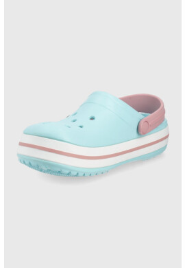 Crocs Детски чехли в тюркоазено - Pepit.bg