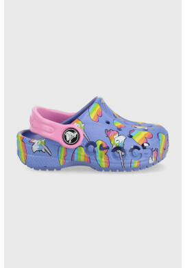 Crocs Детски чехли в лилаво - Pepit.bg
